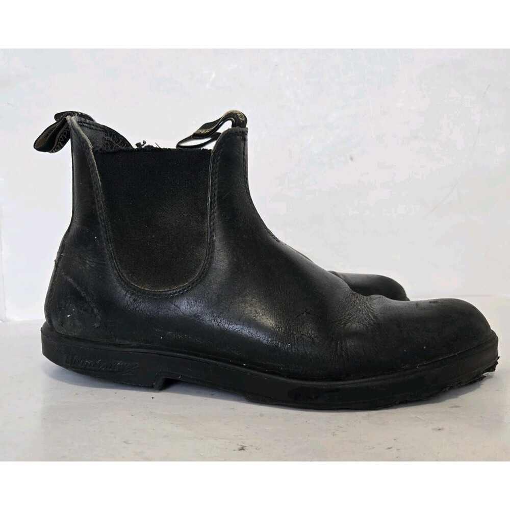 Blunstone Boots Sz 9 Womens Black Leather Heeled Chelsea Casual Work - Picture 2 of 9
